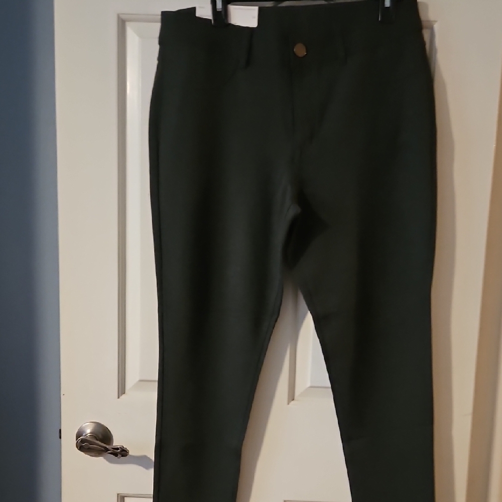 NWT Seven 7 Heather Charcoal Ponte Pant Leggings 14